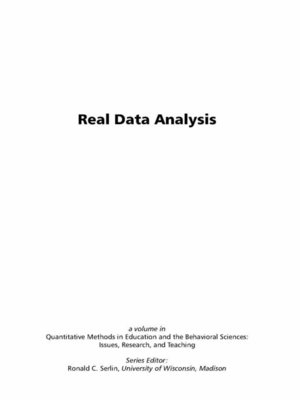 cover image of Real Data Analysis